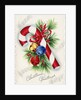 Vintage Illustration of Christmas Candy Cane by Anonymous