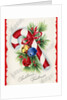 Vintage Illustration of Christmas Candy Cane by Anonymous