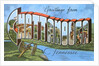 Greetings from Chattanooga, Tennessee by Anonymous