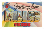 Greetings from Dallas, Texas, in the Heart of Texas by Anonymous