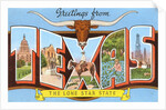 Greetings from Texas, the Lone Star State by Anonymous