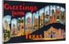 Greetings from San Antonio, Texas by Anonymous