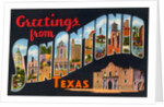 Greetings from San Antonio, Texas by Anonymous