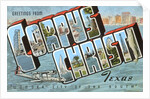 Greetings from Corpus Christi, Texas, Wonder City of the South by Anonymous