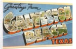 Greetings from Galveston Beach, Texas by Anonymous