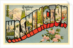 Greetings from Washington by Anonymous