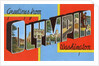 Greetings from Olympia, Washington by Anonymous