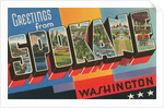 Greetings from Spokane, Washington by Anonymous