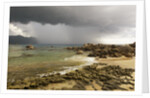 Storm clouds over Baie Beau Vallon, Mahe, Seychelles, Indian Ocean islands by Anonymous