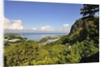 Victoria Harbor view from Bellevue, Mahe, Seychelles, Indian Ocean islands by Anonymous