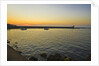 Entrance of port -at sunset, Ischia Porto, Ischia, Campania, Italy by Anonymous