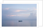 Boat floating on water close to shore, Grand Anse, Praslin Island, Seychelles by Anonymous