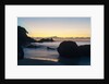 View of Takamaka Beach at dusk, Seychelles, Mahe by Anonymous