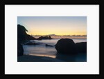 View of Takamaka Beach at dusk, Seychelles, Mahe by Anonymous