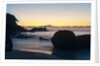 View of Takamaka Beach at dusk, Seychelles, Mahe by Anonymous