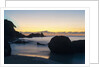 View of Takamaka Beach at dusk, Seychelles, Mahe by Anonymous