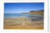 View of beach and cliffs, Tuffieha, BayGhajn, Malta by Anonymous