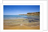 View of beach and cliffs, Tuffieha, BayGhajn, Malta by Anonymous
