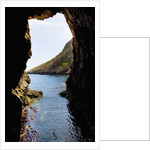Rock cave and cliff, Xlendi, Gozo, Malta by Anonymous