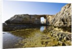 View of Azure Window stone arch, Dwejra, Gozo, Malta by Anonymous