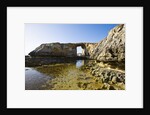 View of Azure Window stone arch, Dwejra, Gozo, Malta by Anonymous