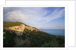 View of town and sea, Pisciotta, Campania, Italy by Anonymous