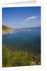 View of bay and harbor, Palinuro, Campania, Italy by Anonymous