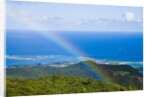 Rainbow over seascape, St. Martin Island, French Antilles by Anonymous