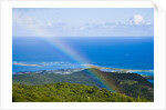 Rainbow over seascape, St. Martin Island, French Antilles by Anonymous