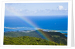 Rainbow over seascape, St. Martin Island, French Antilles by Anonymous