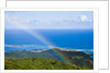 Rainbow over seascape, St. Martin Island, French Antilles by Anonymous