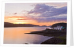 View of town based on lakeshore, Shieldaig, Scotland, United Kingdom by Anonymous