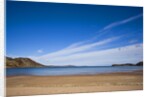 View of beach and blue sky above,Gruinard Bay, Scotland, United Kingdom by Anonymous