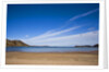 View of beach and blue sky above,Gruinard Bay, Scotland, United Kingdom by Anonymous