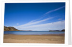 View of beach and blue sky above,Gruinard Bay, Scotland, United Kingdom by Anonymous
