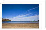 View of beach and blue sky above,Gruinard Bay, Scotland, United Kingdom by Anonymous