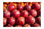 Pomegranates in Carmel Market by Anonymous