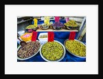 Variety of Olives in Carmel Market by Anonymous