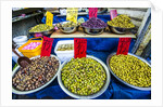 Variety of Olives in Carmel Market by Anonymous