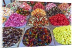 Assorted candies in Carmel Market by Anonymous