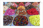 Assorted candies in Carmel Market by Anonymous