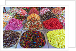 Assorted candies in Carmel Market by Anonymous