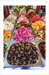 Assorted candies in Carmel Market by Anonymous