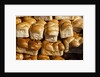 Fresh baked bread in Tel Aviv's Carmel Market by Anonymous