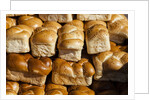 Fresh baked bread in Tel Aviv's Carmel Market by Anonymous