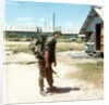 Snapshot of an Army soldier in Vietnam, ca. 1970 by Anonymous