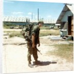 Snapshot of an Army soldier in Vietnam, ca. 1970 by Anonymous