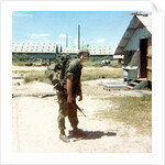 Snapshot of an Army soldier in Vietnam, ca. 1970 by Anonymous