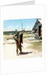Snapshot of an Army soldier in Vietnam, ca. 1970 by Anonymous