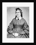 Mature woman tintype portrait, ca. 1865 by Anonymous
